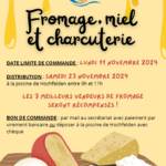 Action Fromage, charcuterie et miel